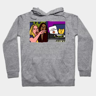 Woman Yelling at Cat Memes and Happy Thanksgiving Hoodie